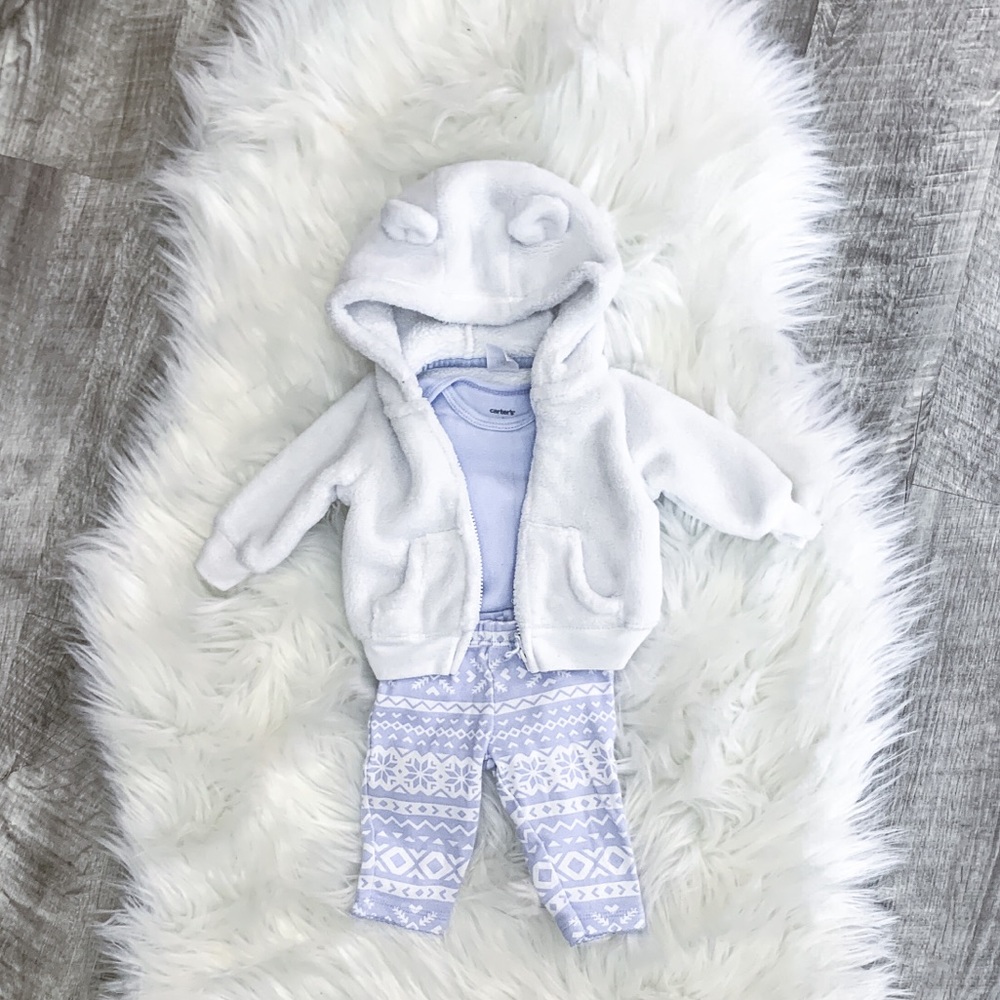 Carters newborn outfit with jacket